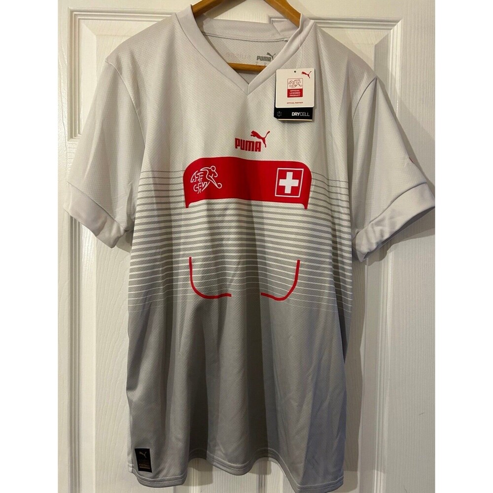 Puma 2022/23 Switzerland Away Jersey Soccer Men's Size Large